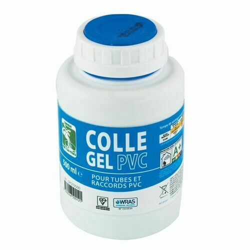 Interfix - Colle Gel Bleu pour PVC Souple 1000ml