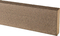 Profil de finition pour lame de terrasse composite ELEGANCE brun Colorado - 20x70mm 2m - Gedimat.fr