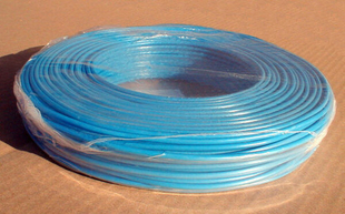 Cble lectrique rigide unifilaire H07VU diam.2,5mm coloris bleu en couronne de 25m - Gedimat.fr