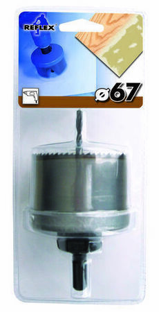 Scie cloche diam 67mm speciale bois et platre - Gedimat.fr