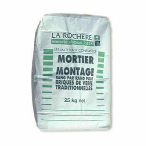 Mortier de montage pour brique de verre - sac de 25kg - Gedimat.fr