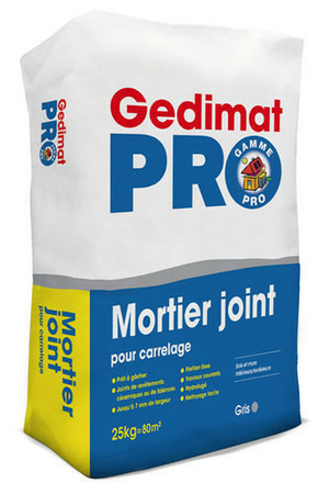 Mortier joint gris sac de 20 kg - Gedimat.fr
