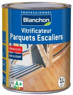 Vitrificateur parquets-escaliers mat - pot 1l - Gedimat.fr