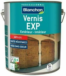 Vernis EXP incolore satiné - pot 5l 