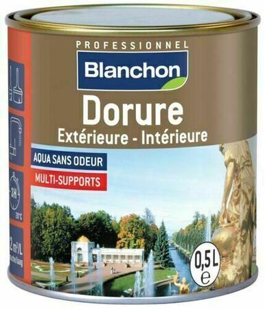 Dorure extrieure intrieure or ple - pot 0,5l - Gedimat.fr