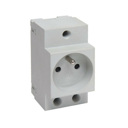 Prise de courant modulaire 2P+T 10/16A - Gedimat.fr