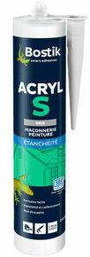 Mastic d'tanchit ACRYL S brun - cartouche de 310ml - Gedimat.fr