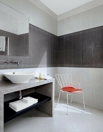 Carrelage pour mur en faïence TEOREMA larg.25cm long.46cm coloris perla - Gedimat.fr