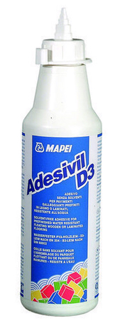 Colle vinylique ADESIVIL D3 biberon 500g - Gedimat.fr