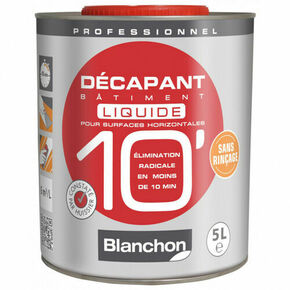 Dcapant btiment 10' liquide - pot 5l - Gedimat.fr