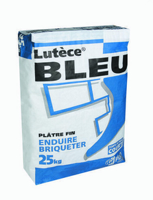 Plâtre en poudre manuel LUTECE BLEU - sac de 25kg - Gedimat.fr