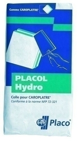 Colle carreau de pltre PLACOL hydro - sac de 25kg - Gedimat.fr