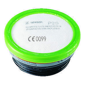 Filtre de rechange peinture ABP2 pour demi-masque respiratoire lot de 2 pièces - Gedimat.fr