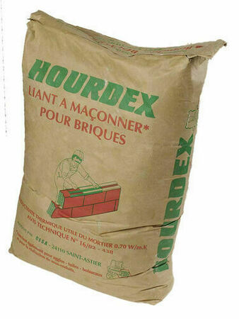 Liant à maconner HOURDEX - sac de 35kg - Gedimat.fr