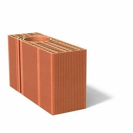 Brique poteau multiangle 15 demi - 570x200x314mm - Gedimat.fr