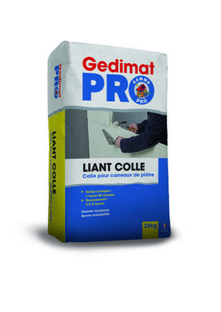 Colle pour montage et enduisage de carreaux de plâtre S102 sac de 25 kg - Gedimat.fr
