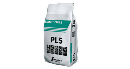 Enduit colle PL5 multifonction en poudre sac de 5kg - Gedimat.fr