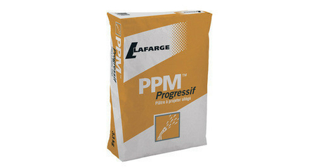 Plâtre à projeter allégé PPM Progressif sac de 33kg - Gedimat.fr