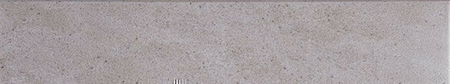 Plinthe carrelage pour sol en grès cerame émaillé KREMNA larg.8,5cm long.45cm coloris antrasit - Gedimat.fr