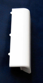 Angle extrieur  90 pour bandeau PVC de 16cm blanc - Gedimat.fr