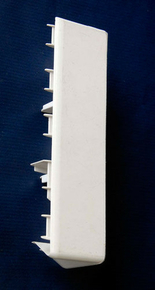 Angle extrieur  90 pour bandeau PVC de 20cm blanc - Gedimat.fr