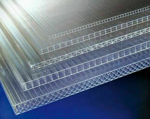 Plaque polycarbonate claire translucide pour vranda - 4x1,25m p.32mm - Gedimat.fr