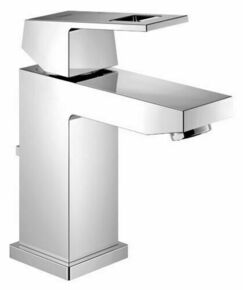 Mitigeur lavabo EUROCUBE GROHE laiton chrom - Gedimat.fr