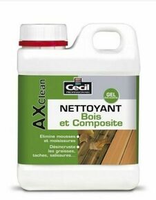 Nettoyant bois et composite AX CLEAN - bidon 5l - Gedimat.fr