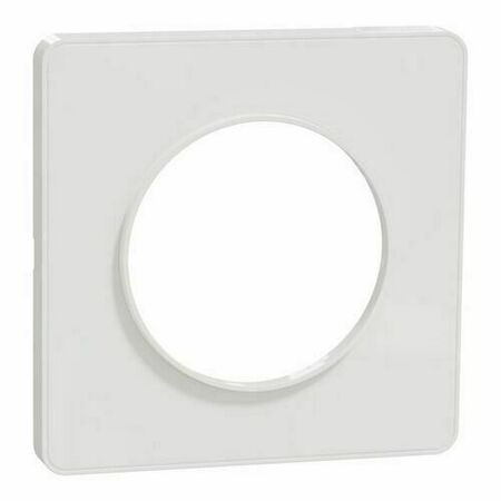 Plaque de finition pour appareillage encastré à composer Odace Touch blanc/liseré blanc - Gedimat.fr