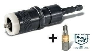 Douille de vissage avec limiteur de profondeur variable + embout torx - Gedimat.fr