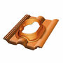 Tuile à douille DUROVENT pour tuile DOUBLE ROMANE universelle diam.110 à 150mm coloris noir - Gedimat.fr