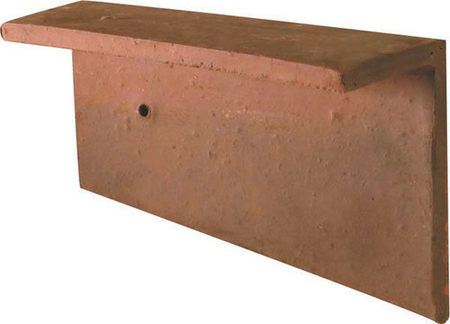 Rive individuelle gauche 16x27 coloris rustique - Gedimat.fr
