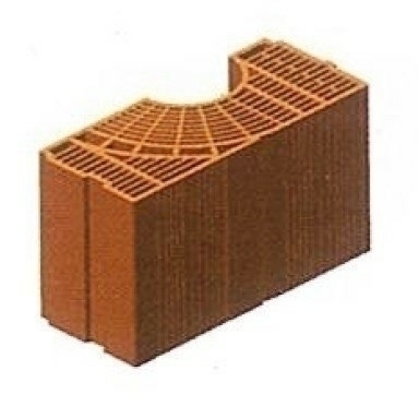Brique en terre cuite CALIBRIC multiangle monomur ép.30cm larg.21,2cm long.50cm - Gedimat.fr