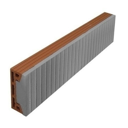 Planelle à rupture thermique long.80cm ép.6,5cm haut.17cm - Gedimat.fr