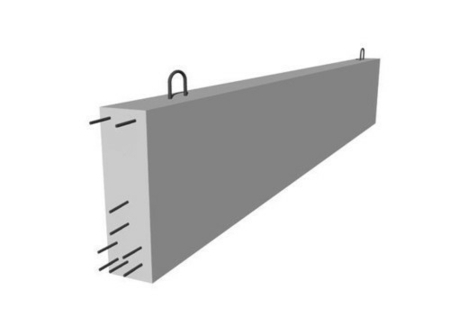 Poutre en béton précontrainte LBI larg.15cm haut.50cm long.4,90m - Gedimat.fr