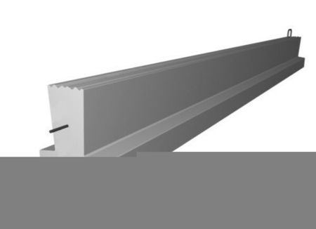 Poutrelle en béton LEADER 113 haut.11cm larg.9,5cm long.4,70m - Gedimat.fr