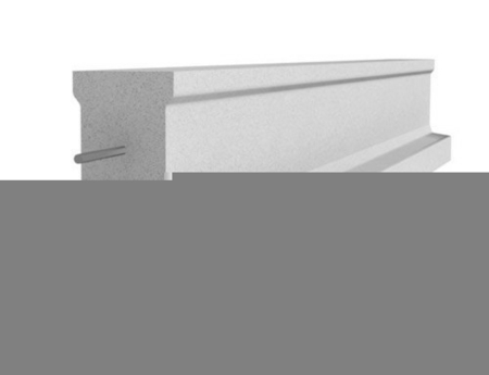 Poutrelle en béton X147 haut.14cm larg.11,4cm long.5,80m - Gedimat.fr