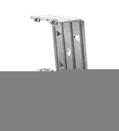 Suspente LEADER assemblée en acier zingué pour EMS long.5,40cm haut.4,80cm cartons de 50 pièces - Gedimat.fr