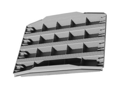 Tympan en matériaux de synthèse LEADER BIAIS M1 larg.60cm haut.40cm ép.5,5cm - Gedimat.fr