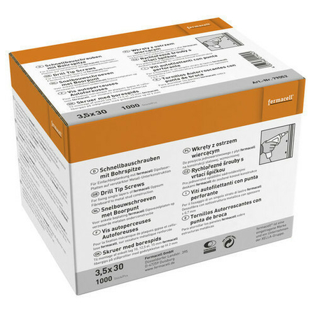 Vis autoperceuses FERMACELL 3,9x55mm boite de 1000 - Gedimat.fr