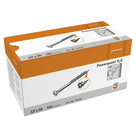 Vis FERMACELL POWERPANEL 3,9x50mm boite de 500 - Gedimat.fr