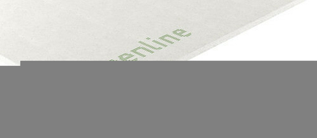 Plaque de plâtre GREENLINE 2 BA13 - 2,60x1,20m - Gedimat.fr