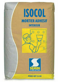 Mortier adhsif ISOCOL M - sac de 25kg - Gedimat.fr