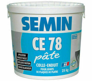 Enduit joint CE78 pte - seau de 25kg - Gedimat.fr