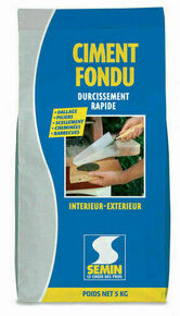 Ciment FONDU - sac de 5kg - Gedimat.fr