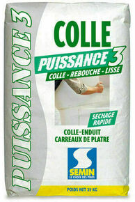Colle enduit PUISSANCE 3 - sac de 25 kg - Gedimat.fr