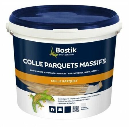 Colle à parquets massifs BOSTIK seau de 14kg - Gedimat.fr