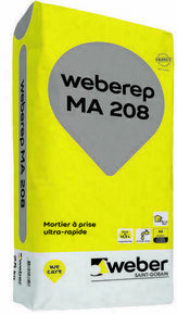 Mortier de rparation WEBEREP MA 208 - sac de 25kg - Gedimat.fr