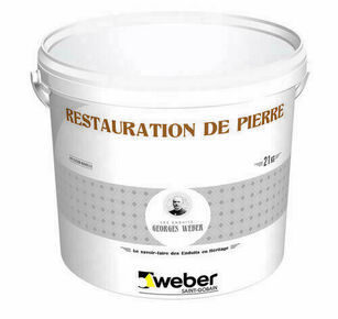 Mortier RESTAURATION DE PIERRE FG 72-7016 - kit de 21kg - Gedimat.fr