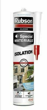 Mastic isolation transparent 280ml - Gedimat.fr